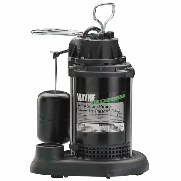 Wayne Water Systems Wayne SPF Series 1/3 HP 115V Submersible Sump Pump SPF33-57610